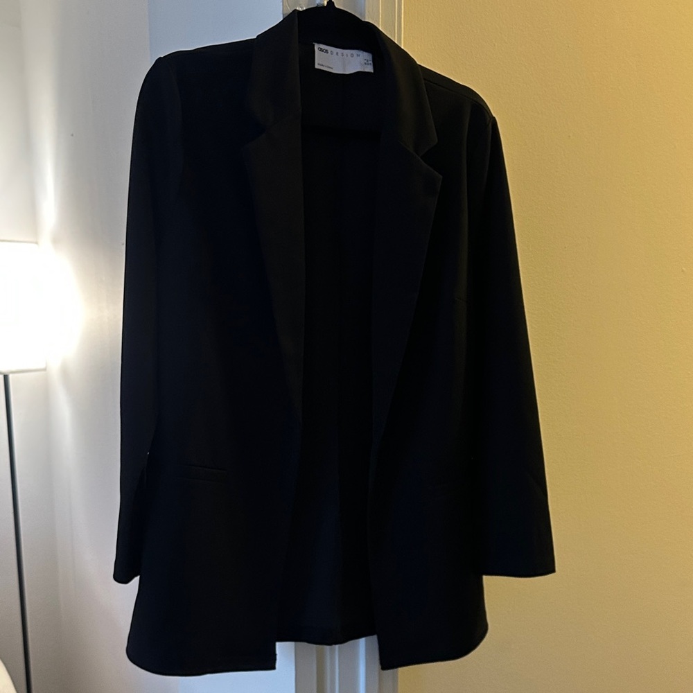 Slouchy Black Blazer